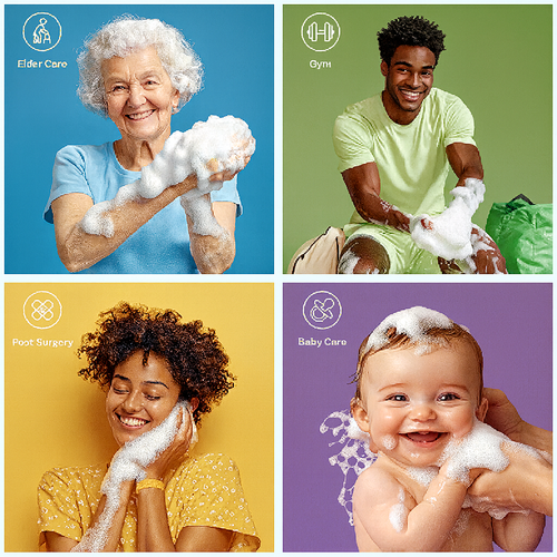 Allurea Disposable Bathing Wipes