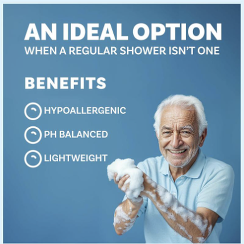 Allurea Disposable Bathing Wipes